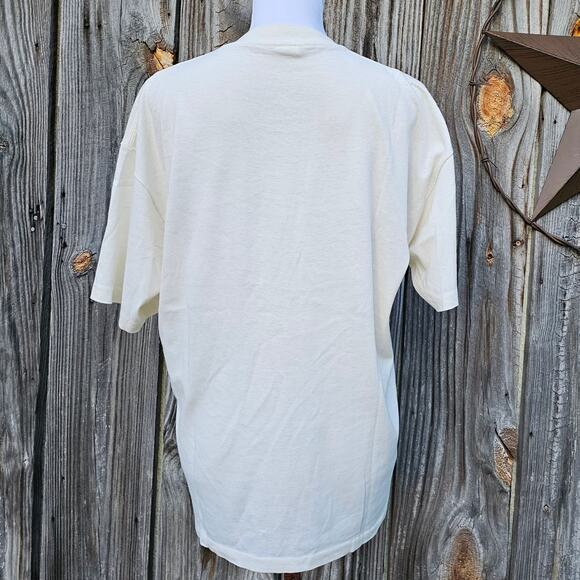 VTG Graphic Tee Nashville Country Music Size XL Off White Belton Single Stitch - Picture 3 of 10